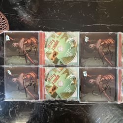 taylor swift life of a showgirl signed CDs