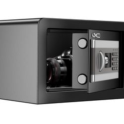 Safe lock BOX 1.22 Cubic Feet Box Fireproof Waterproof Lock Boxes Security Home Office