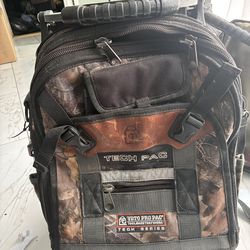 Used veto pro camo backpack