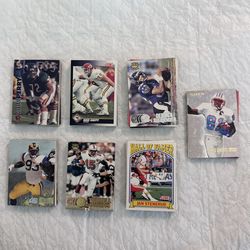 NFL Football Vintage Trading Card Mystery Lot (130 Cards)