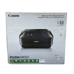 Canon PIXMA MX922 Wireless All-in-One Printer NEW SEALED