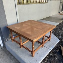 Wisteria Acacia Wood Barley Twist Coffee Table
