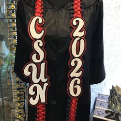 CALIFORNIA STATE UNIVERSITY OF NORTHRIDGE  GRADUATION LEI