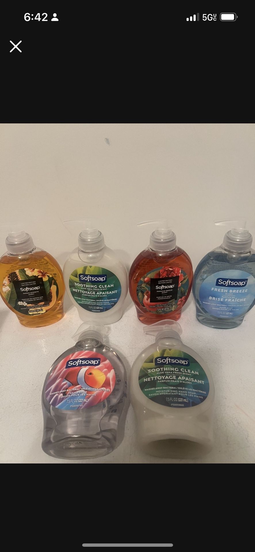 Soft Soap Hand Soap 5/$5
