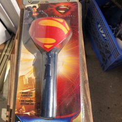 New Superman Bright Led 2013 Sakar Flashlight.
