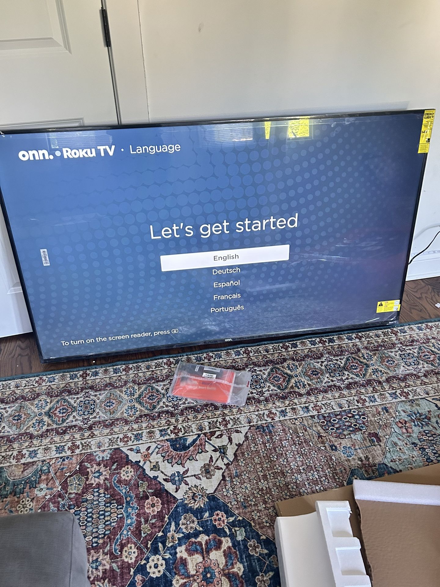 BRAND NEW 4K 65 INCH ONN TV
