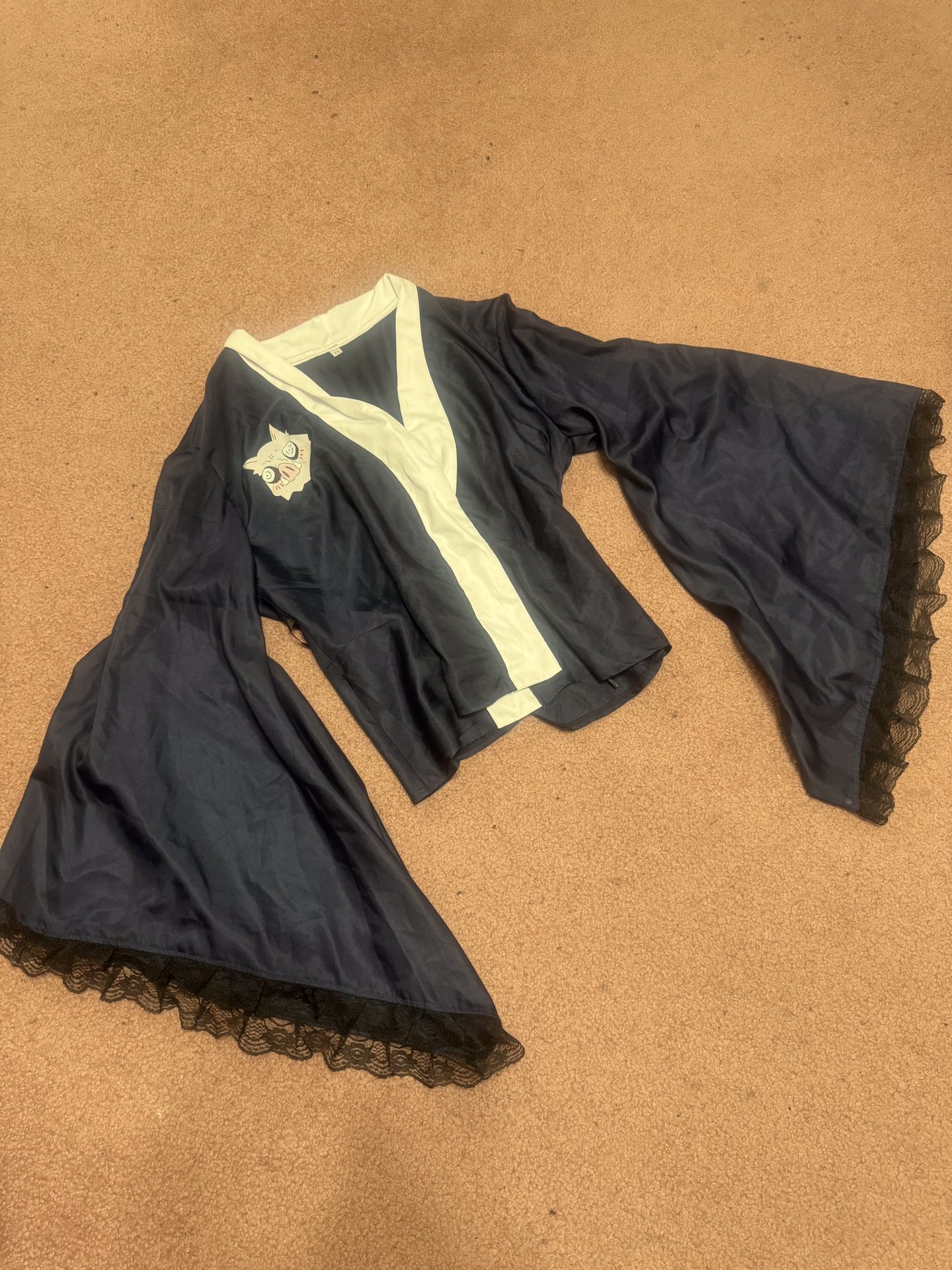 New 2xl cosplay demon slayer robe costume jacket top shirt blouse kimono