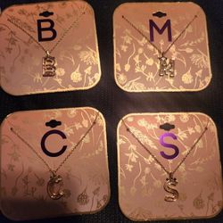 Neclace And Charms Letters