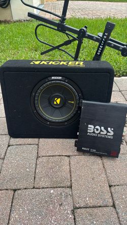 Subwoofer and Amp