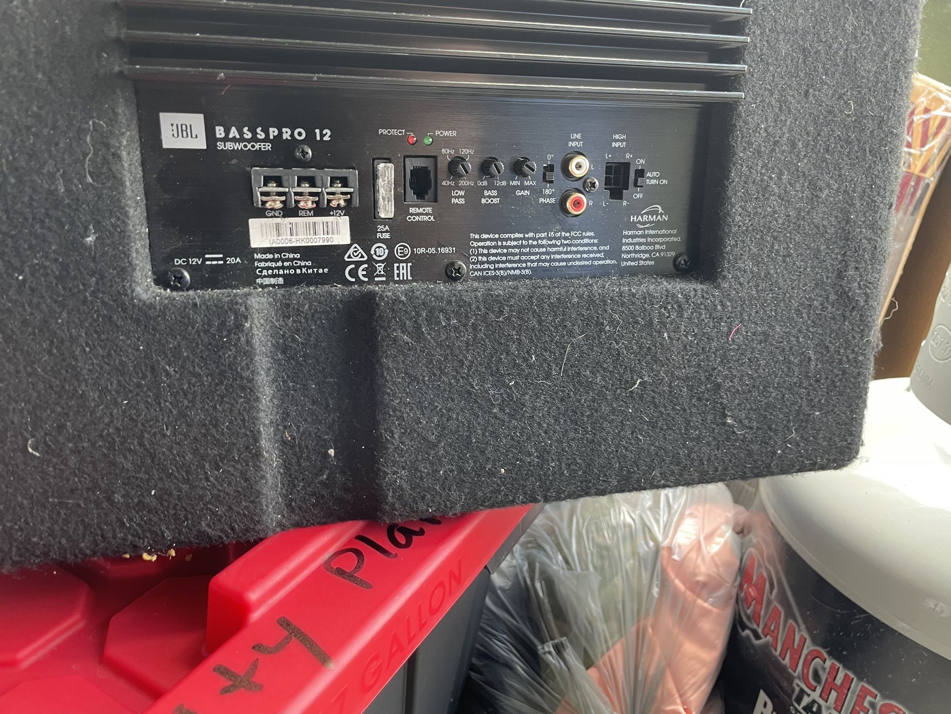 JBL Bass Pro 12’s