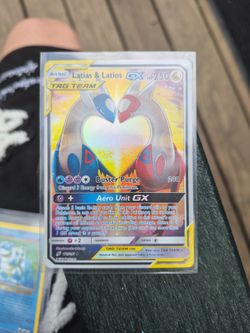 Rare latias and latios tag team