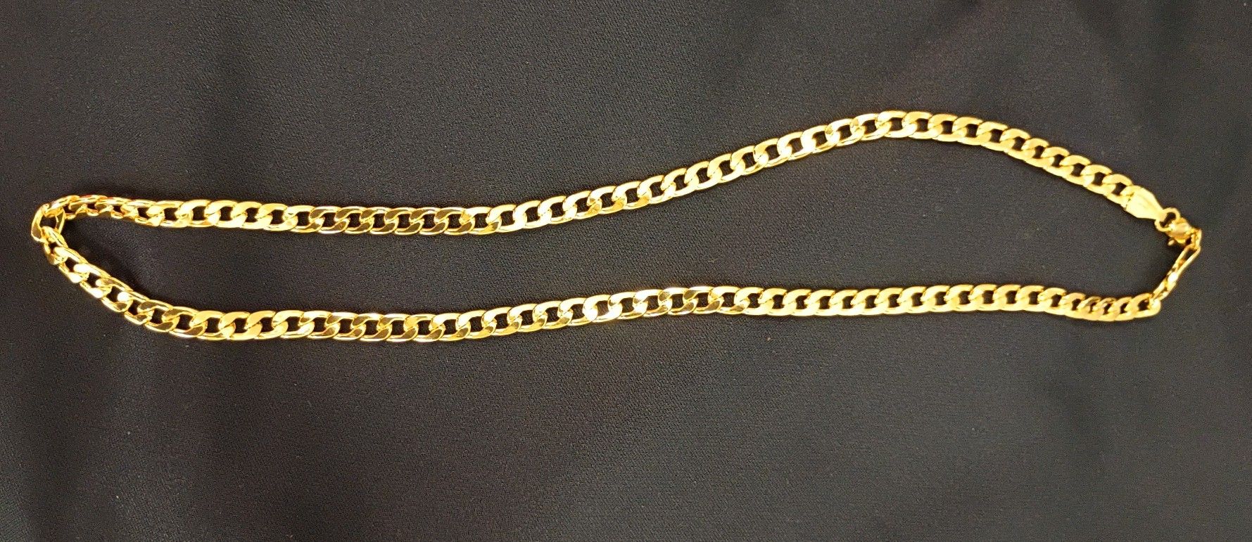 18k Gold Plated Necklace 