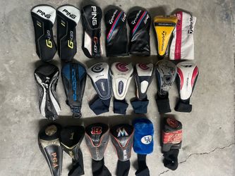 Golf head covers - driver, fairway, hybrid, putter