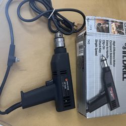 Black & Decker 3/8” Electric Drill