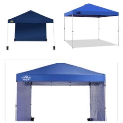Canopy Instantánea 10x10 Con Pesas Y Pared Incluido