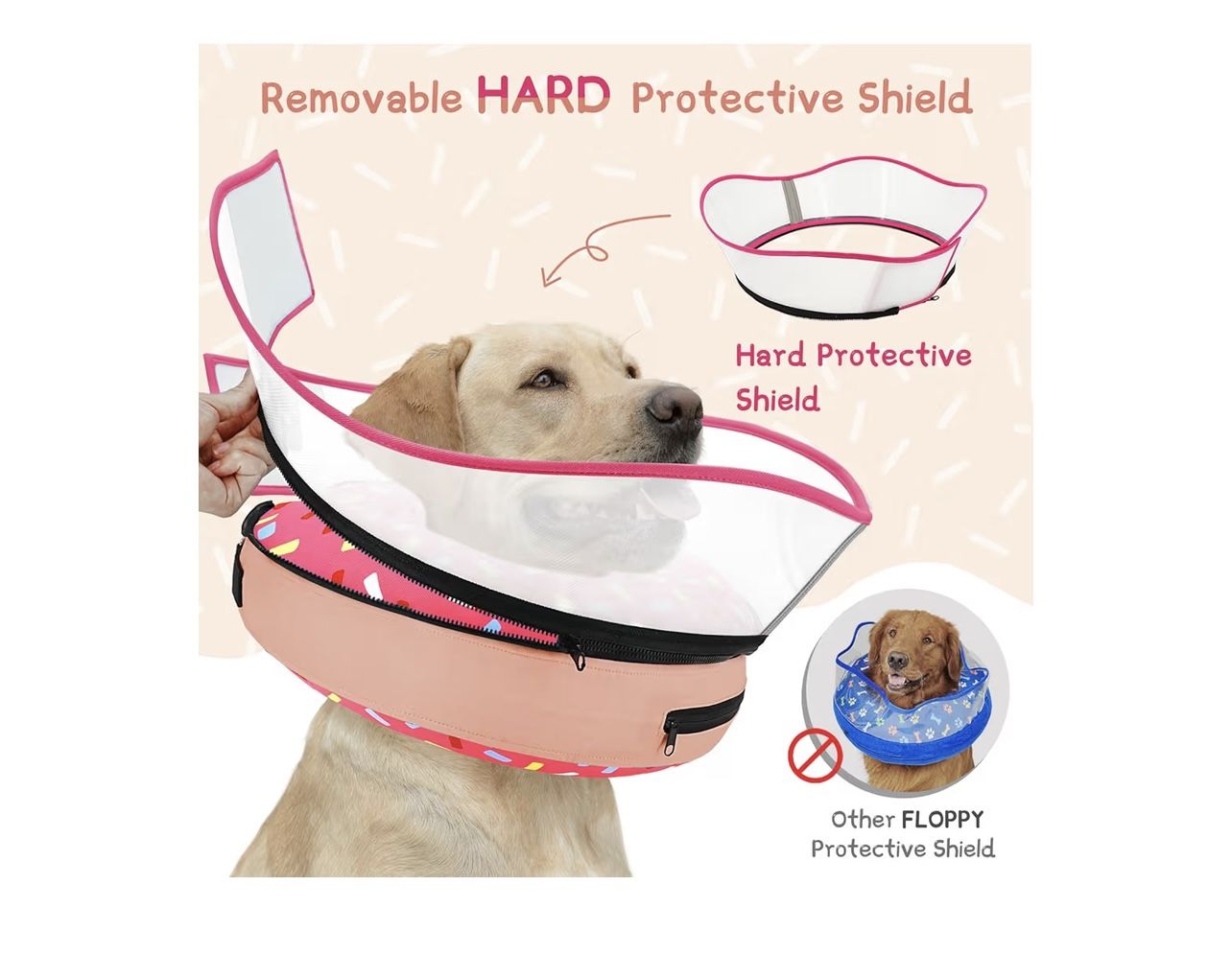Inflatable Dog Cone Collar