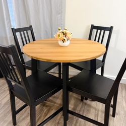 Ikea dining table and chairs