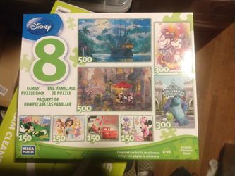 8 Puzzles Disney