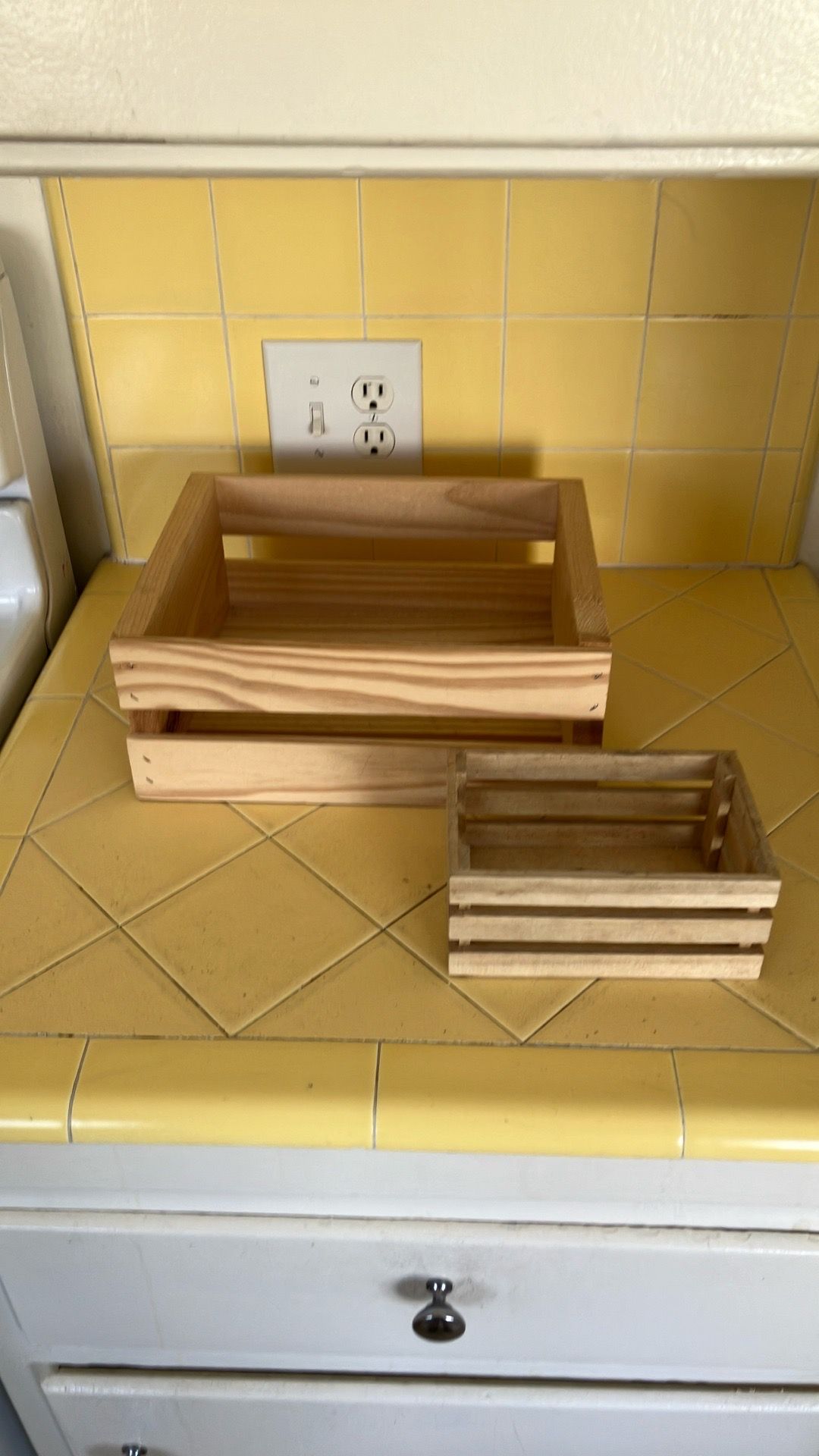 Small Wood Crates