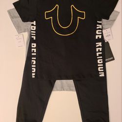 True Religion Toddlers 3-Piece Set(Joggers & Two Shirts)(T7)