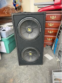 Kicker 43-DC122 Dual 12 inch loaded subwoofer