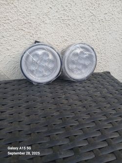 3 Inch Fog Lights Clear White