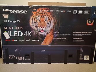 Hisense mini-led ULED 4K Google tv