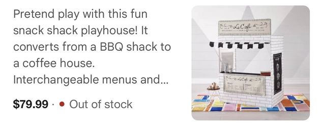 NEW: Snack Shack And 2 Banners Set Age 3+