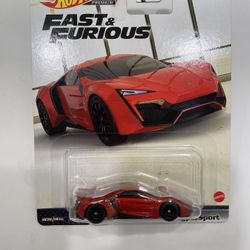 Hotwheels Fast And Furious
