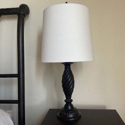 Bedside Table Lamps. Two Of Them