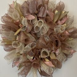 Rose Gold Wreath 
