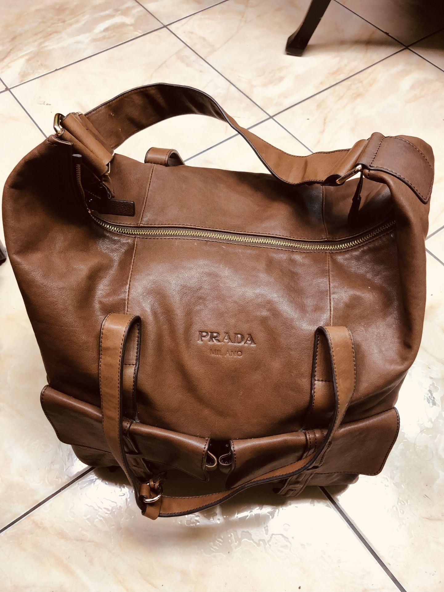 Prada Milano Vintage Travel Bag DAL 1914