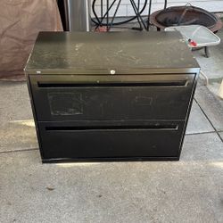 2 Drawers Filing Cabinet