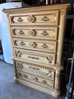 Solid wood unique dressers