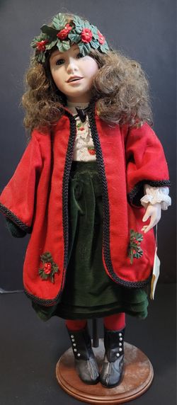 Camelot Handcrafted Faith Porcelain Doll