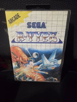 Sega Master System R-Type Game
