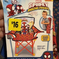 SpiderMan/Paw Patrol Fold 'N Go Chair. 