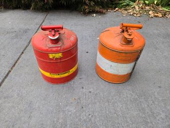 Justrite Metal Safety Cans (2)