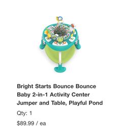 Bright stars bounce bounce baby