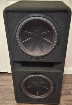 2 12s kicker comp rs with original kicker enclosure
