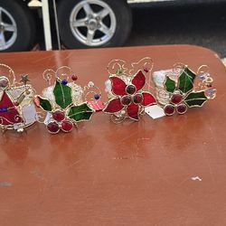 Brand New Holiday Candle Holders