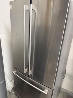Used working french door refrigerator 30 inch wide