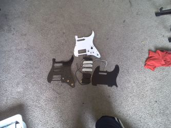 Pickgaurds and pickups