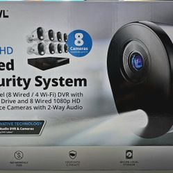 Night Owl 8 Camera Security System, Brand New