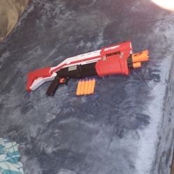 New Red Fortnite Nerf Gun