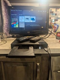 15" TV & Sony Streaming & Blu-ray Disc Player