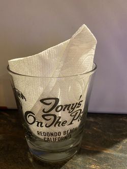 Tony’s On The Peer Drinking Glasses