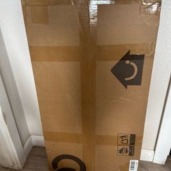 New Sealed Box Folding Desk 31.5” Black, Compact, Computer Writing Table