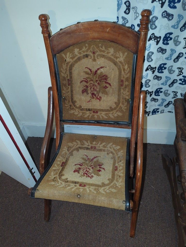 Antique Travelers Chair