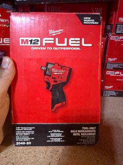 Milwaukee impacted 3/8 tool only